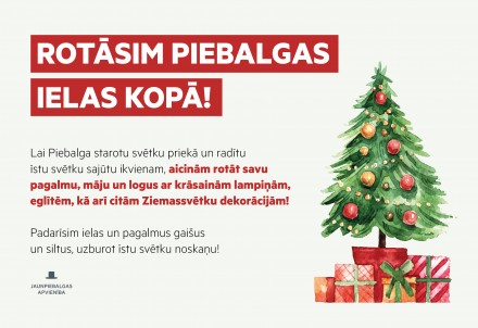 Rotāsim Jaunpiebalgas ielas kopā!